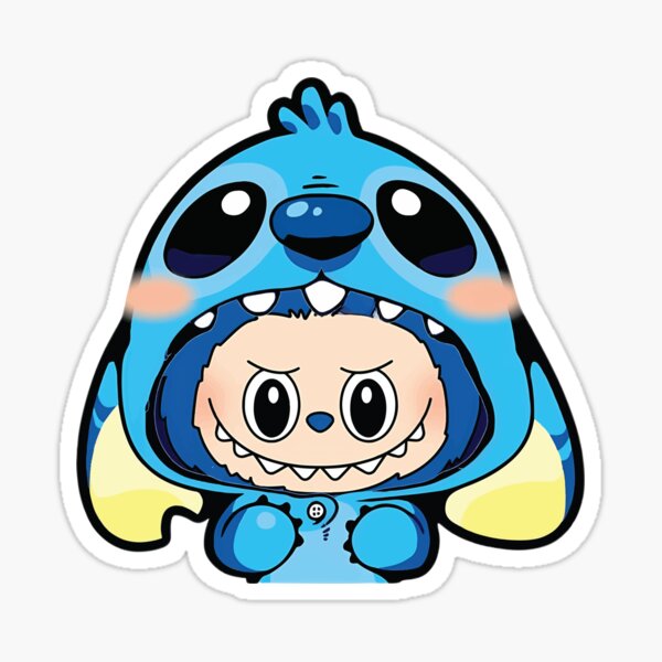 Artikel-Vorschau von süßer Labubu-Stich inspiriert, designt und verkauft von domadigital.