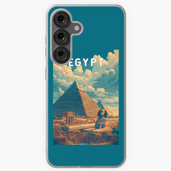Item preview, Egypt Illustration Travel Art Vintage designed and sold by KrisSidDesigns.
