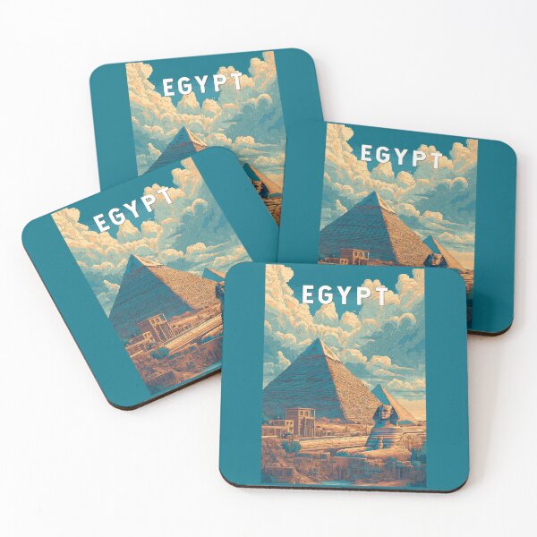 Item preview, Egypt Illustration Travel Art Vintage designed and sold by KrisSidDesigns.