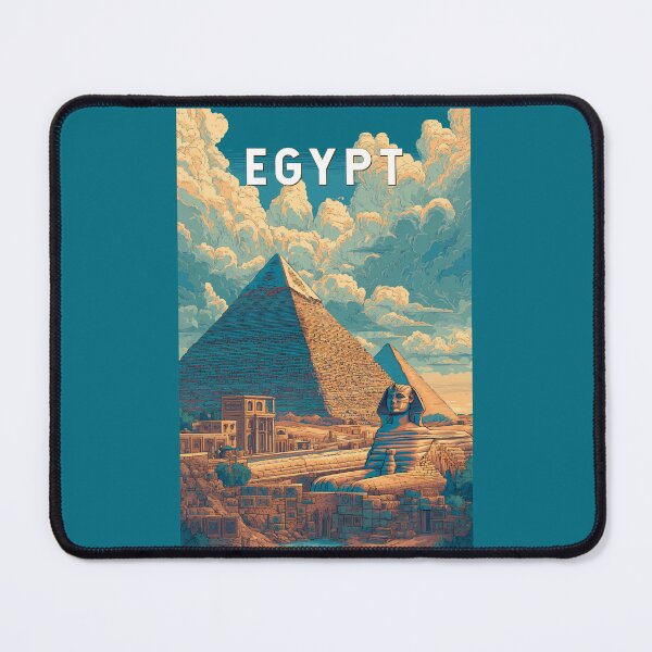Item preview, Egypt Illustration Travel Art Vintage designed and sold by KrisSidDesigns.