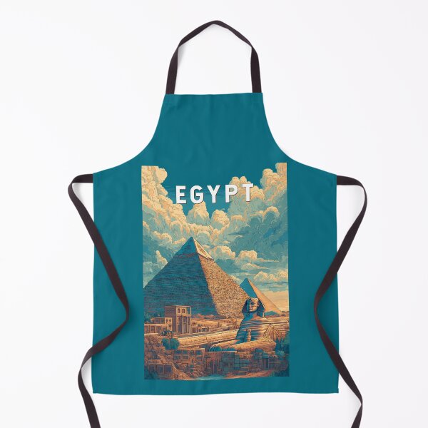 Item preview, Egypt Illustration Travel Art Vintage designed and sold by KrisSidDesigns.