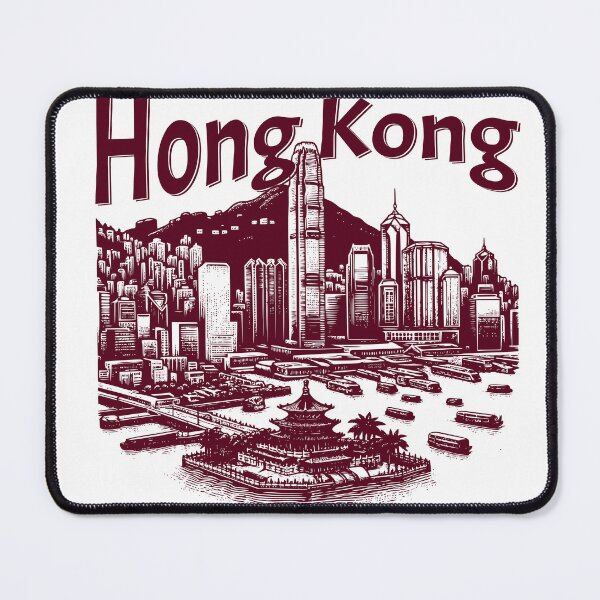 Item preview, Hong Kong Cityscape Art - Skyline Souvenir designed and sold by flidesign .