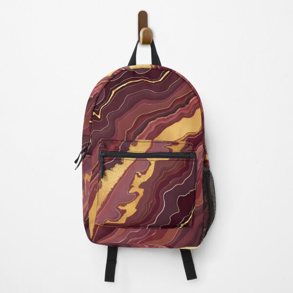 Item preview, Marble Luxury Agate Burgundy Modern Collection designed and sold by TrendyDesigne412.