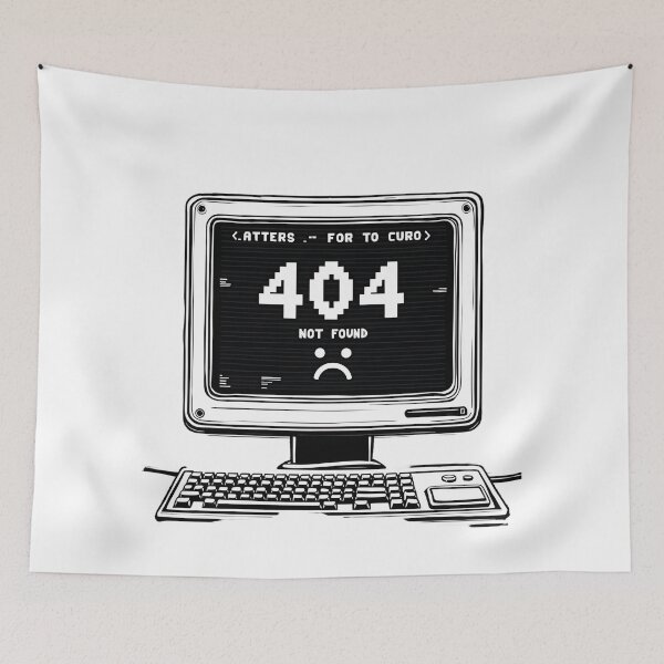 Item preview, Funny Programmer Error Message  designed and sold by VibeTCreations.
