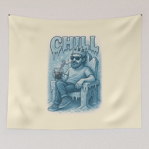 Item preview, Cold Brew King – Iced Coffee Royalty Design designed and sold by Living Warrior Designs.