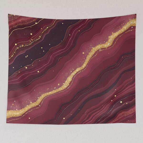 Item preview, Burgundy Luxury Agate Marble Popular Collection designed and sold by TrendyDesigne412.