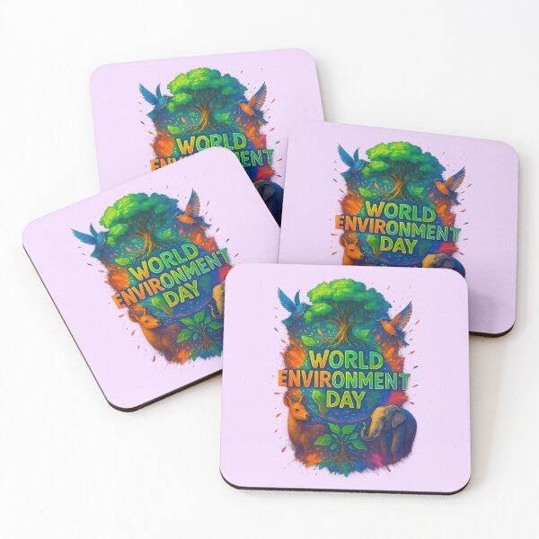 Item preview, World Environment Day 2025 | Save Earth Nature Art designed and sold by ExploreAura Studio.