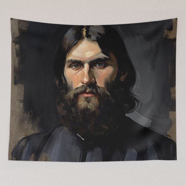 Item preview, Portrait of Grigori Rasputin - the Mad Monk designed and sold by Vintage Designs +.