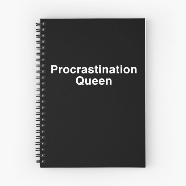 Item preview, Procrastination Queen – Funny Lazy Mood Shirt designed and sold by Thanat Pattern Studio.
