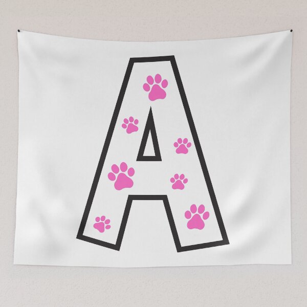Item preview, paw print alphabet designed and sold by broadwaygirl142.