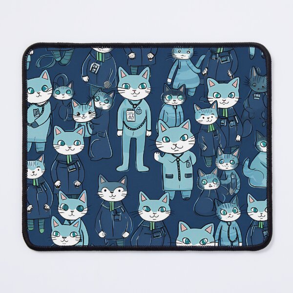 Item preview, Funny Cats in Scrubs designed and sold by Potted Whiskers.