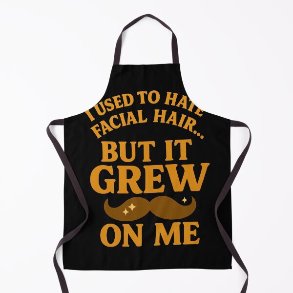 Item preview, Funny Beard Pun – “But It Grew On Me” Facial Hair Joke Design designed and sold by TeeTimeTreasure.