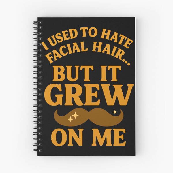 Item preview, Funny Beard Pun – “But It Grew On Me” Facial Hair Joke Design designed and sold by TeeTimeTreasure.