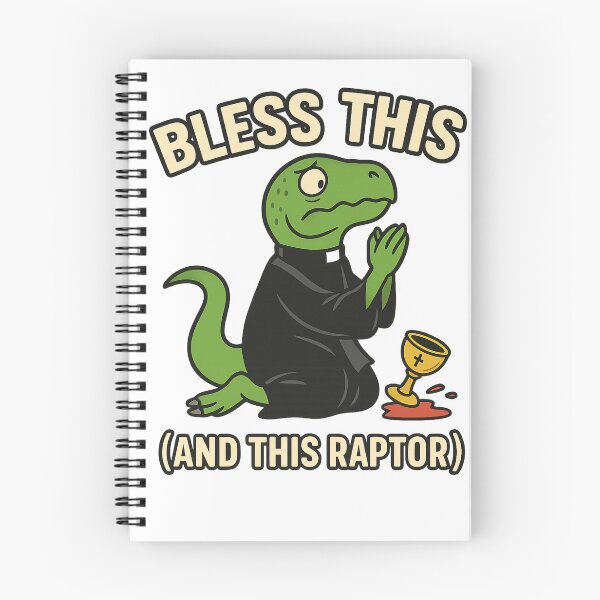 Item preview, Bless This Mess (and This Raptor) designed and sold by wr3ckski.