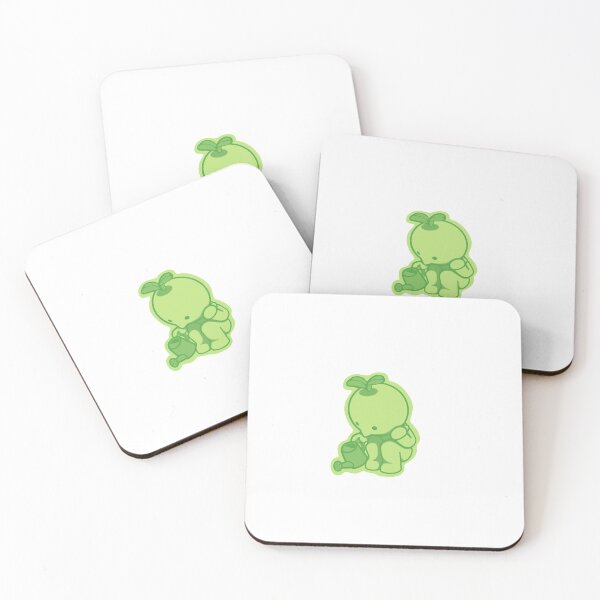 Item preview, smiski holding a watering-can sticker designed and sold by stickerneeds.