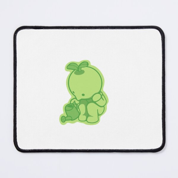 Item preview, smiski holding a watering-can sticker designed and sold by stickerneeds.