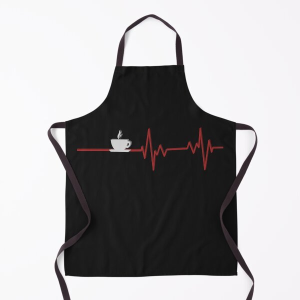 Item preview, Caffeine Pulse Heartbeat Coffee Art designed and sold by Zakrytos ★★★★★.