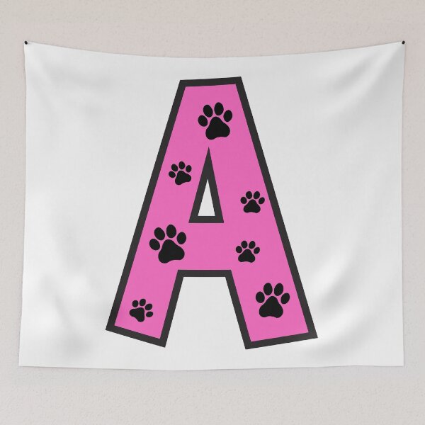 Item preview, paw print alphabet designed and sold by broadwaygirl142.