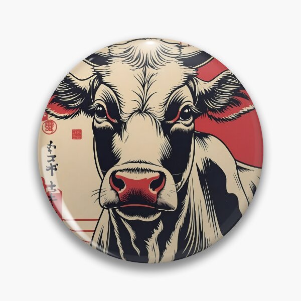 Item preview, The Cow, Japanese art, Scythianshead design  designed and sold by Scythianshead .