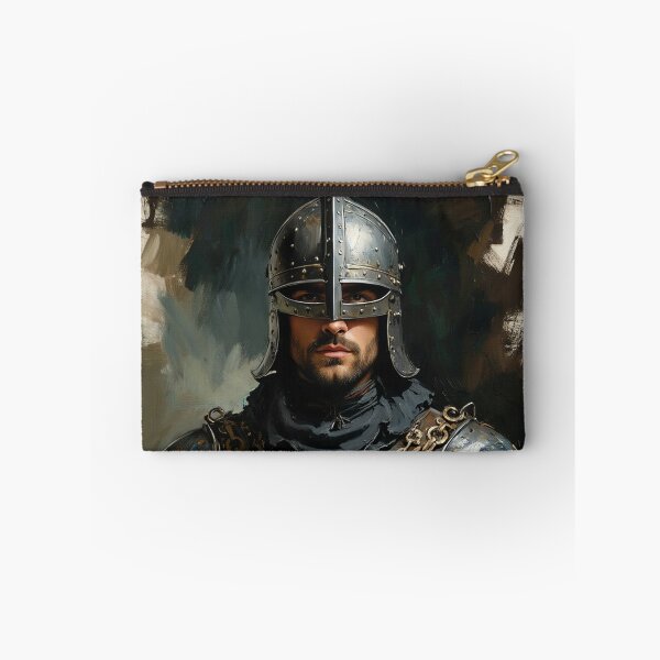 Item preview,  Medieval English Soldier vintage style portrait art designed and sold by Vintage Designs +.