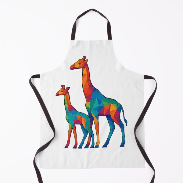 Item preview, Prismatic Giraffe Family designed and sold by TheWonkyEaselCo.