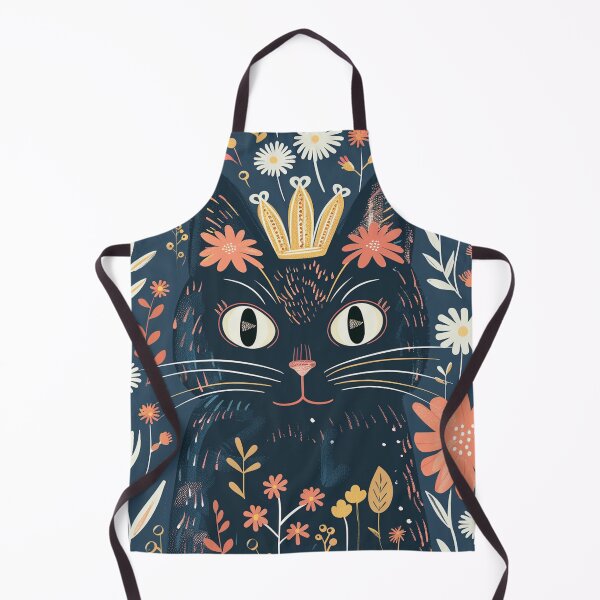 Item preview, Floral Monarchy: Feline Elegance designed and sold by fabinthelab.