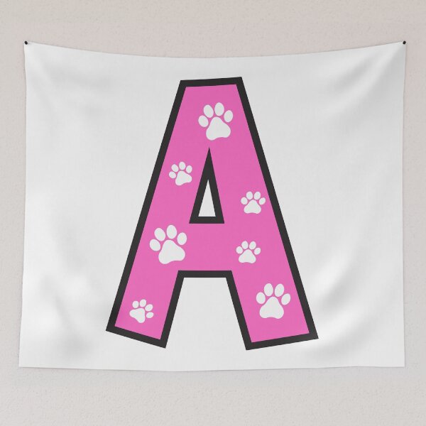 Item preview, paw print alphabet designed and sold by broadwaygirl142.