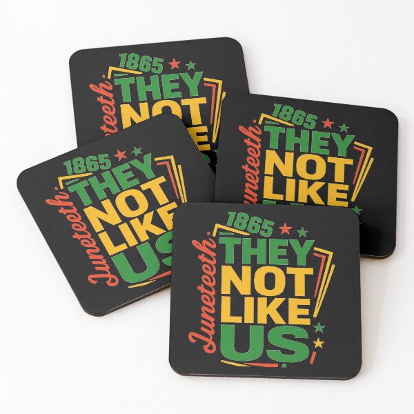 Item preview, They Not Like Us, Juneteenth, Black History Month, Black Pride, MLK, African American Pride, Black Empowerment  designed and sold by toongstudio.
