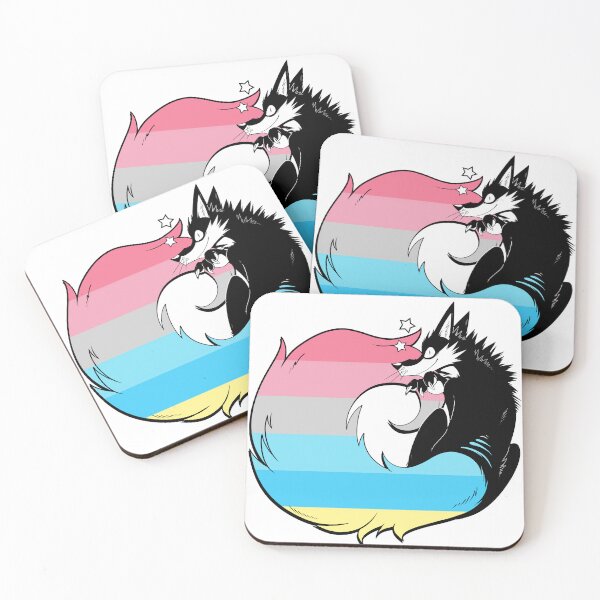 Item preview, Fox with Pride - Genderflux designed and sold by GlazFox.