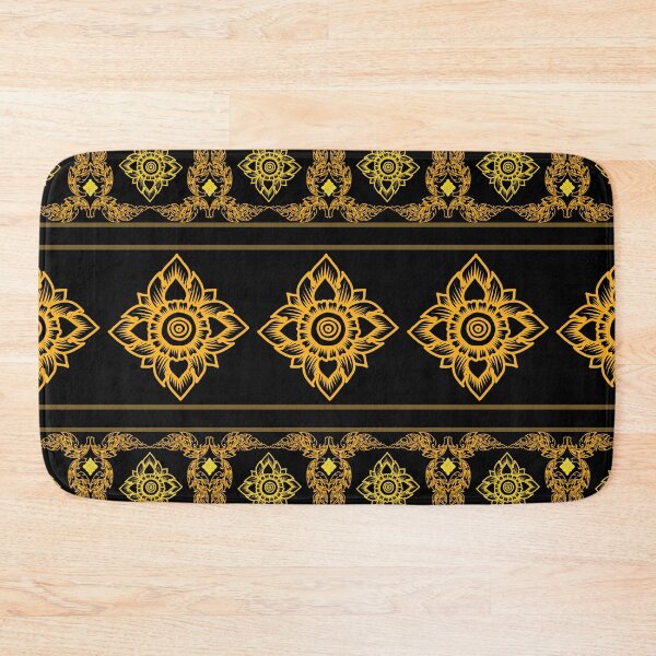 Item preview, Seamless damask pattern Thai style. designed and sold by Wunnipaogtun.