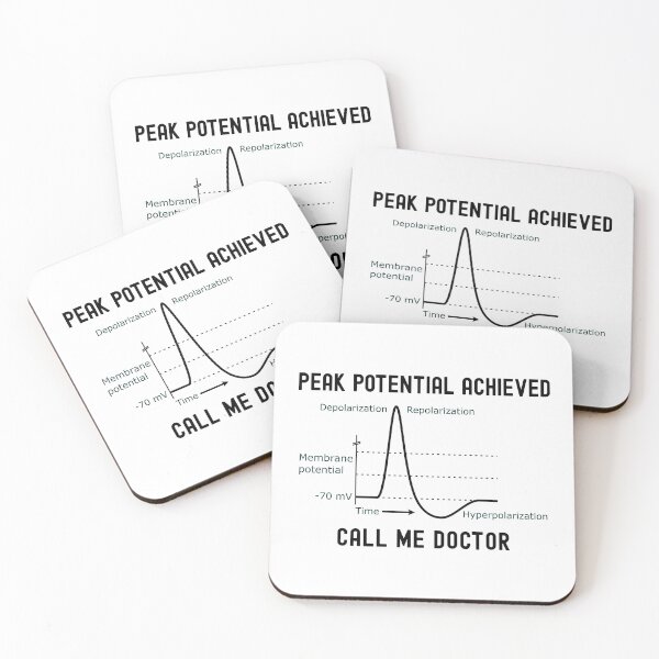 Item preview, Peak Potential Achieved Call Me Doctor | Neuroscience PhD Graduation | Cognitive Psychology PhD Graduation | Neurobiology PhD Graduation designed and sold by jadedscientist.