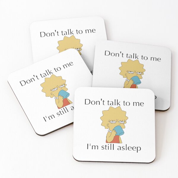 Item preview, Morning Lisa Simpson Tired Meme designed and sold by WillowTreeArt.