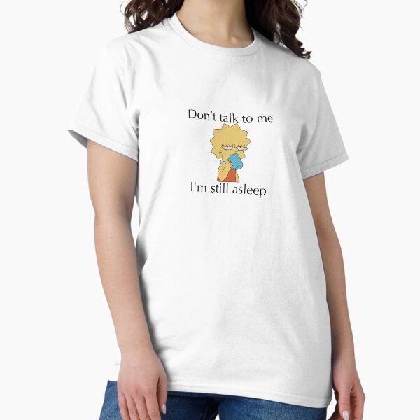 Aperçu de l'œuvre Mème de Lisa Simpson fatiguée du matin créée et vendue par WillowTreeArt.