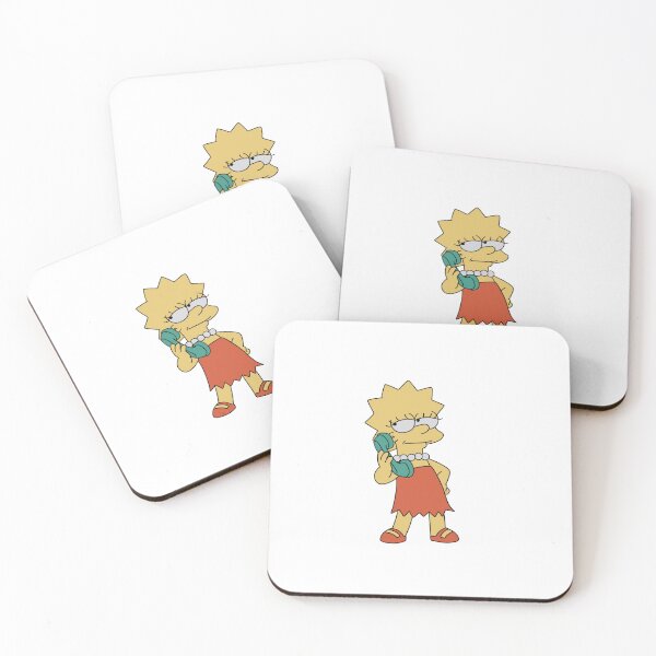 Item preview, Lisa Simpson on the Phone designed and sold by WillowTreeArt.