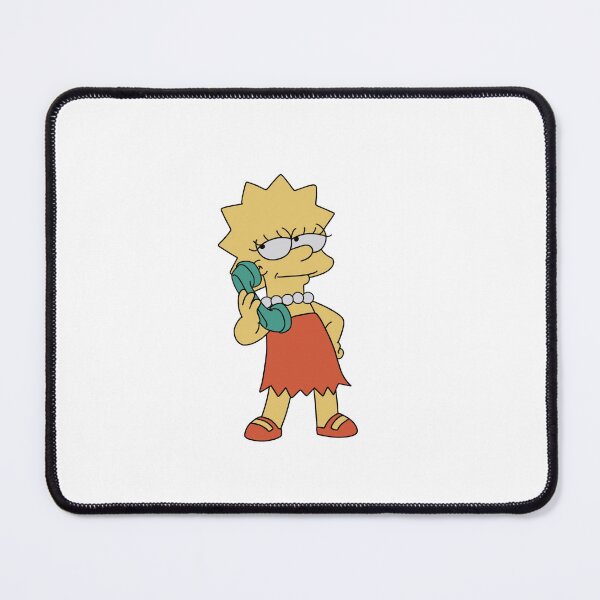 Item preview, Lisa Simpson on the Phone designed and sold by WillowTreeArt.