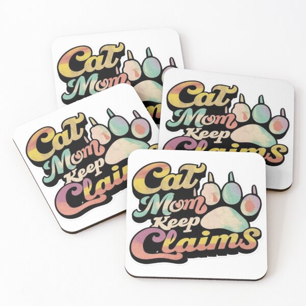 Item preview, Cat Mom Keeps Calm: Sticker for Feline Lovers designed and sold by MyDesigneStore.