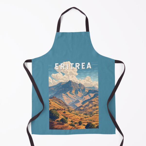 Item preview, Eritrea Illustration Travel Art Vintage designed and sold by KrisSidDesigns.