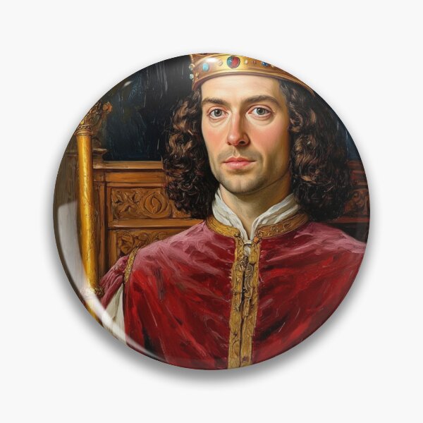 Item preview, Portrait of King Alfred the Great of England (no beard) designed and sold by Vintage Designs +.