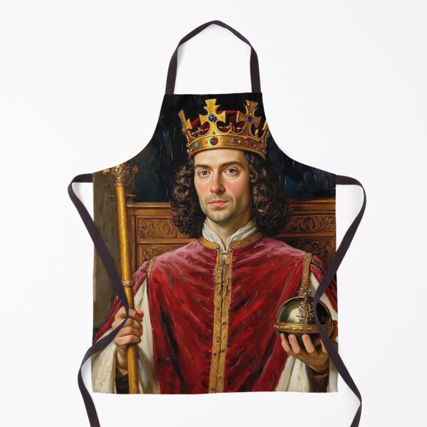 Item preview, Portrait of King Alfred the Great of England (no beard) designed and sold by Vintage Designs +.