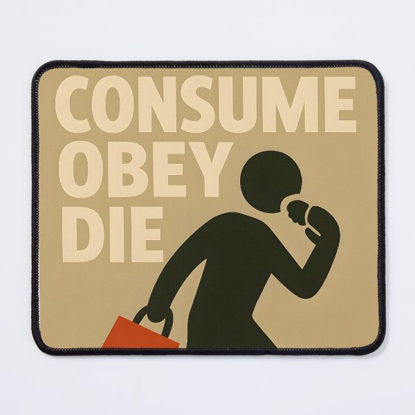 Item preview, Consume Obey Die designed and sold by Rotfront Studio.