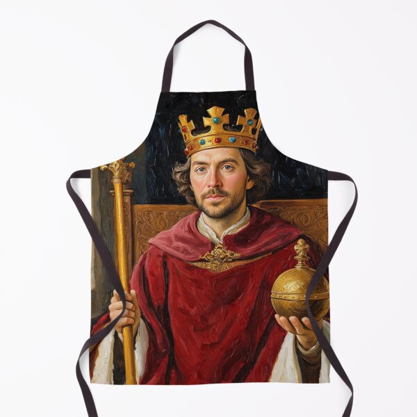 Item preview, Portrait of King Alfred the Great of England designed and sold by Vintage Designs +.