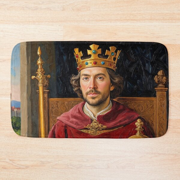 Item preview,  Portrait of King Alfred the Great of England designed and sold by Vintage Designs +.