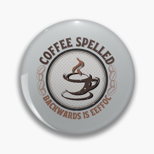Item preview, Eeffoc Coffee Backwards Bean Art designed and sold by Zakrytos ★★★★★.