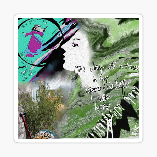 Item preview, Spoonie Life with Hope designed and sold by JBS Spoonie Art.