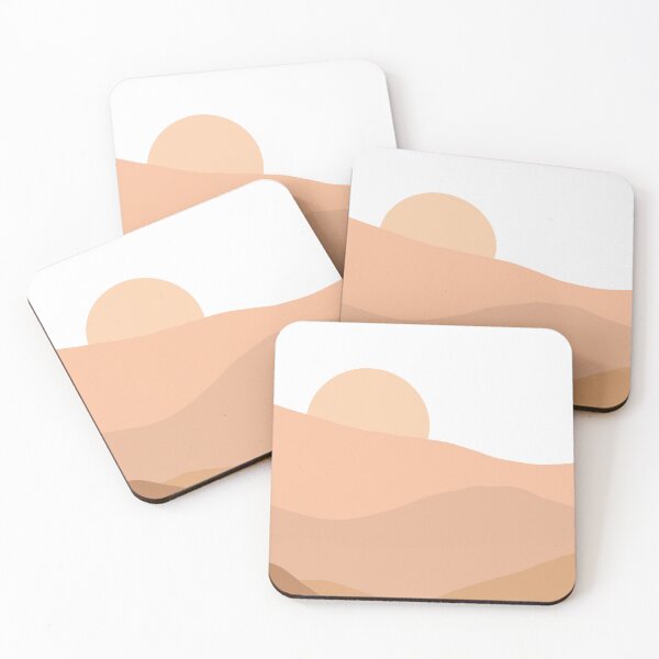 Item preview, Modern Beige Minimalist Landscape designed and sold by Pattern&Pixel.