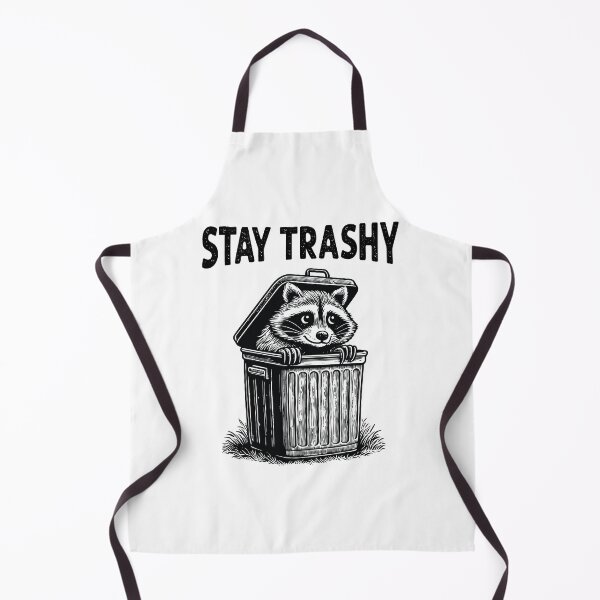 Item preview, Stay Trashy Funny Vintage Raccoon designed and sold by MO DESIGNS.