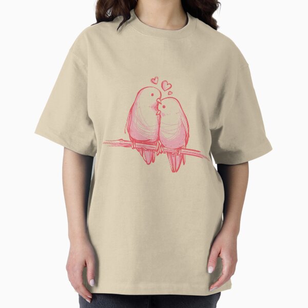 Item preview, Lovebirds drawing designed and sold by LonelyGirlShop.