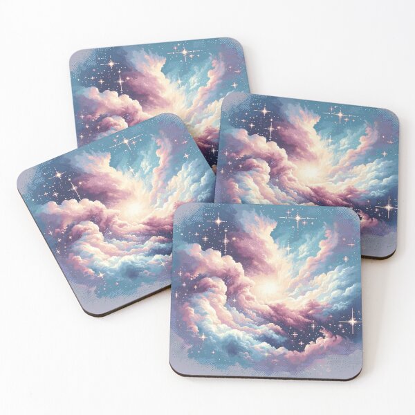 Item preview, Nebula's Embrace: Pastel Pixel Art designed and sold by fabinthelab.