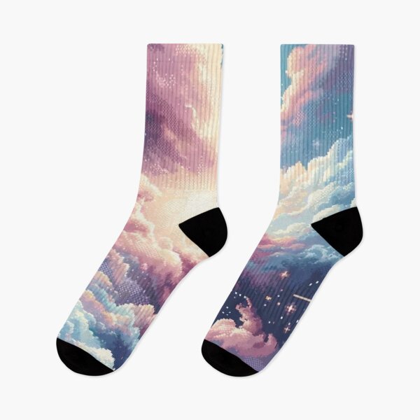 Item preview, Nebula's Embrace: Pastel Pixel Art designed and sold by fabinthelab.