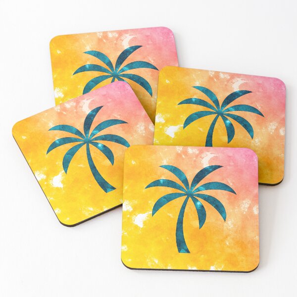 Item preview, Palm Tree Watercolor Art designed and sold by AmbientArtCo.
